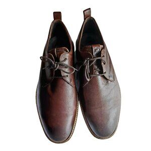 Men's ECCO 'ST.1 Hybrid' Cognac Brown Leather Oxfords Size US 9 EUR 43